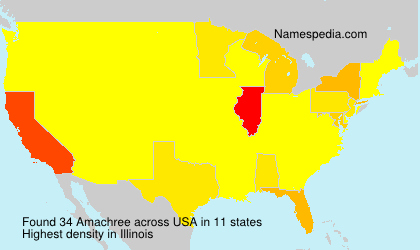Surname Amachree in USA Surname Amachree in USA