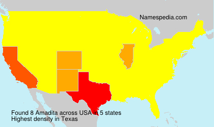 Surname Amadita in USA