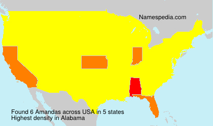 Surname Amandas in USA Surname Amandas in USA