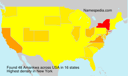 Surname Amankwa in USA Surname Amankwa in USA