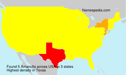 Surname Amanulla in USA Surname Amanulla in USA