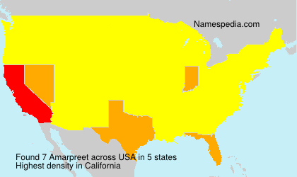 Surname Amarpreet in USA Surname Amarpreet in USA