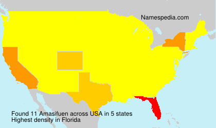 Surname Amasifuen in USA Surname Amasifuen in USA