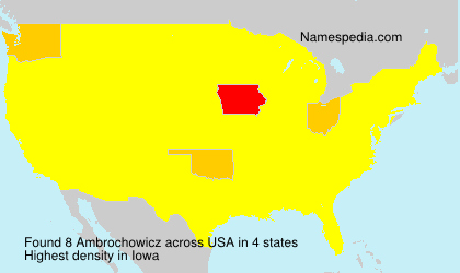Surname Ambrochowicz in USA Surname Ambrochowicz in USA