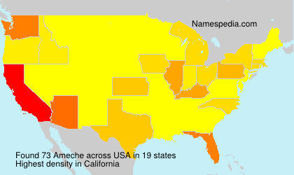 Surname Ameche in USA Surname Ameche in USA