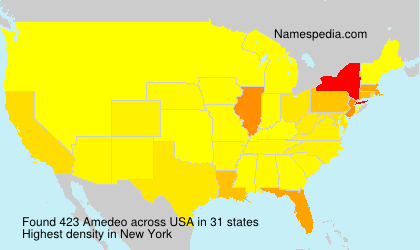 Surname Amedeo in USA Surname Amedeo in USA