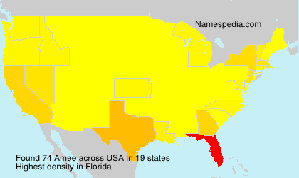Surname Amee in USA Surname Amee in USA