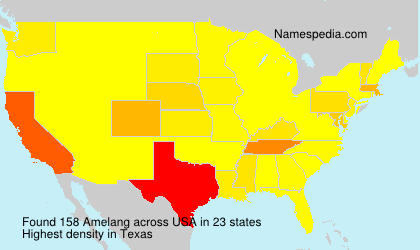 Surname Amelang in USA Surname Amelang in USA