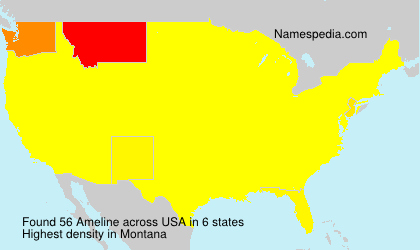 Surname Ameline in USA Surname Ameline in USA