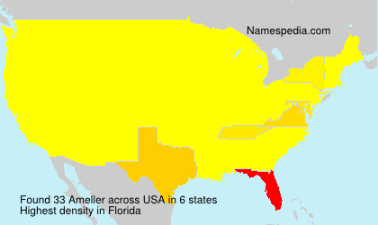 Surname Ameller in USA Surname Ameller in USA