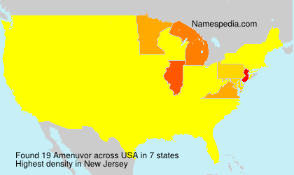 Surname Amenuvor in USA Surname Amenuvor in USA