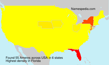 Surname Ameres in USA Surname Ameres in USA