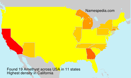 Surname Amethyst in USA Surname Amethyst in USA