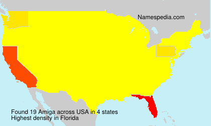 Surname Amiga in USA Surname Amiga in USA