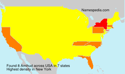 Surname Amihud in USA Surname Amihud in USA