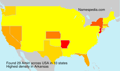 Surname Amirr in USA Surname Amirr in USA