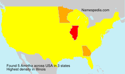 Surname Amirtha in USA Surname Amirtha in USA