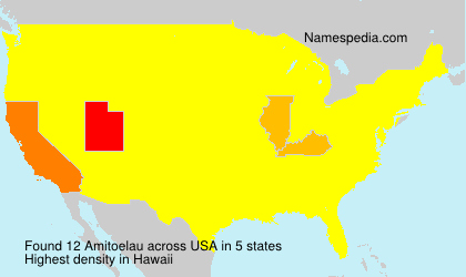 Surname Amitoelau in USA Surname Amitoelau in USA