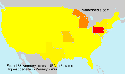 Surname Ammary in USA Surname Ammary in USA