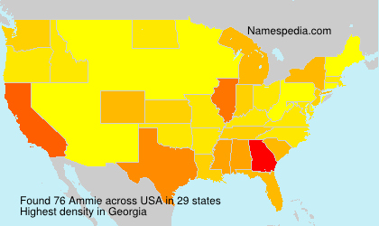 Surname Ammie in USA Surname Ammie in USA