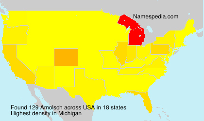 Surname Amolsch in USA Surname Amolsch in USA