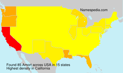 Surname Amort in USA Surname Amort in USA