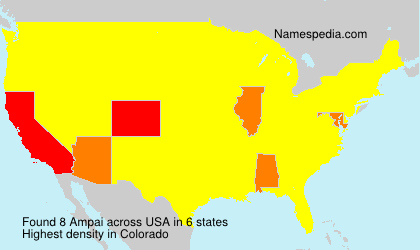 Surname Ampai in USA Surname Ampai in USA
