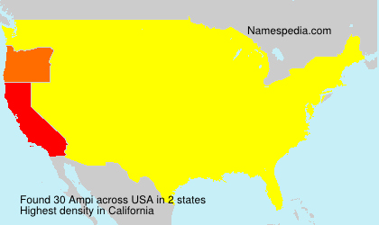 Surname Ampi in USA Surname Ampi in USA