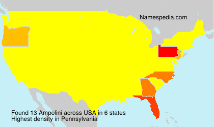 Surname Ampolini in USA Surname Ampolini in USA