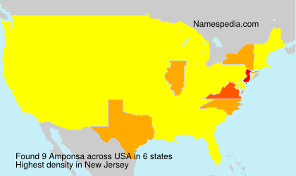 Surname Amponsa in USA Surname Amponsa in USA