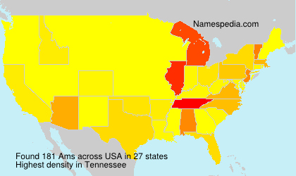Surname Ams in USA Surname Ams in USA