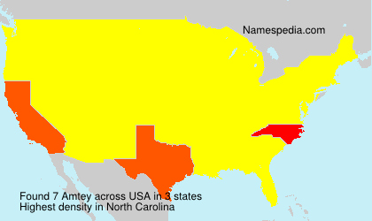 Surname Amtey in USA Surname Amtey in USA