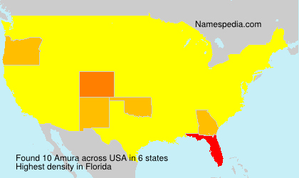 Surname Amura in USA Surname Amura in USA