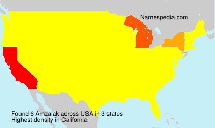 Surname Amzalak in USA Surname Amzalak in USA