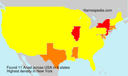 Surname Anad in USA Surname Anad in USA
