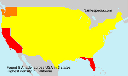 Surname Anadel in USA Surname Anadel in USA