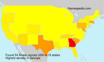 Surname Anadu in USA Surname Anadu in USA