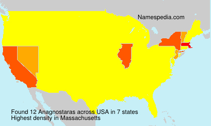 Surname Anagnostaras in USA Surname Anagnostaras in USA