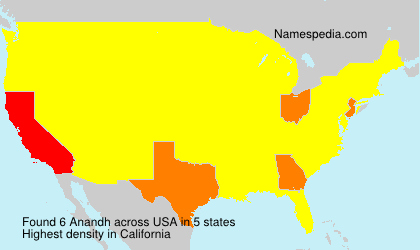 Surname Anandh in USA Surname Anandh in USA