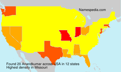 Surname Anandkumar in USA Surname Anandkumar in USA
