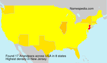 Surname Anandpara in USA Surname Anandpara in USA