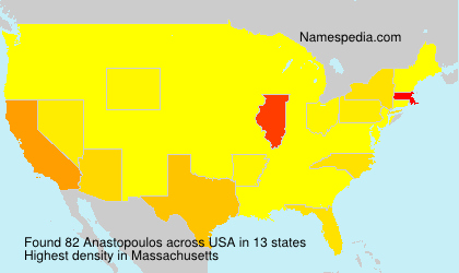 Surname Anastopoulos in USA Surname Anastopoulos in USA