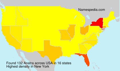 Surname Anatra in USA Surname Anatra in USA