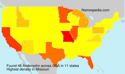 Surname Andersohn in USA Surname Andersohn in USA