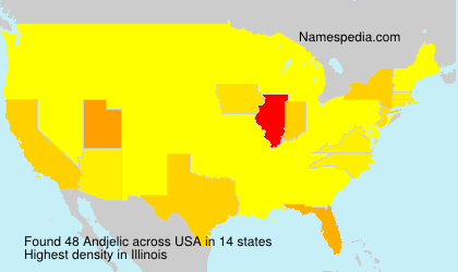 Surname Andjelic in USA Surname Andjelic in USA