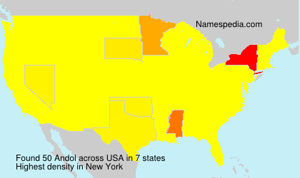Surname Andol in USA Surname Andol in USA