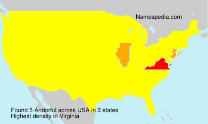 Surname Andorful in USA Surname Andorful in USA