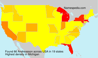 Surname Andreasson in USA Surname Andreasson in USA