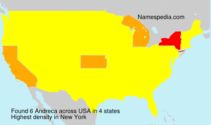 Surname Andreca in USA Surname Andreca in USA