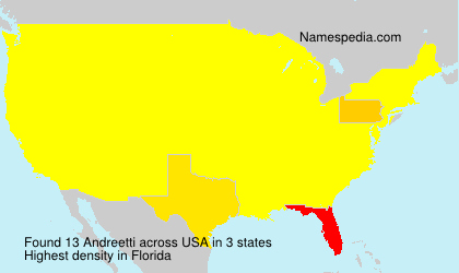 Surname Andreetti in USA Surname Andreetti in USA